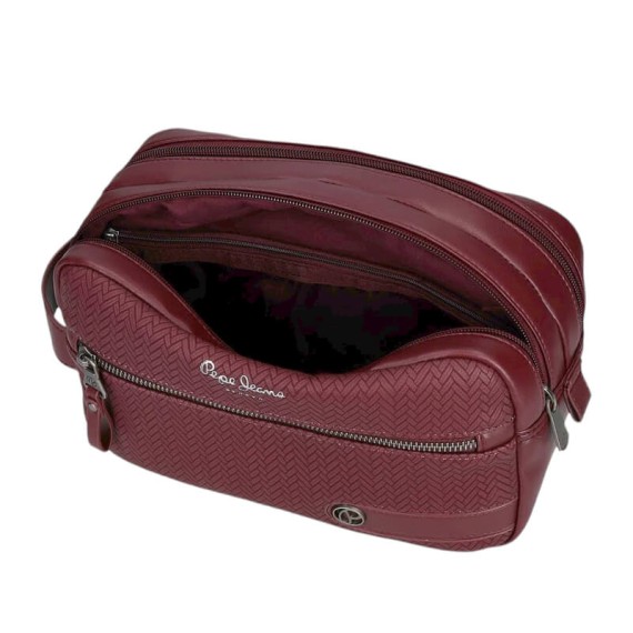 Necessaire Adaptável 2C PEPE JEANS Sprig Bordô | Ref. 186.7914432