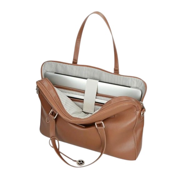 Pasta para Computador 15.6” 2C Adap. PEPE JEANS Elia Castanha | Ref. 186.7946032