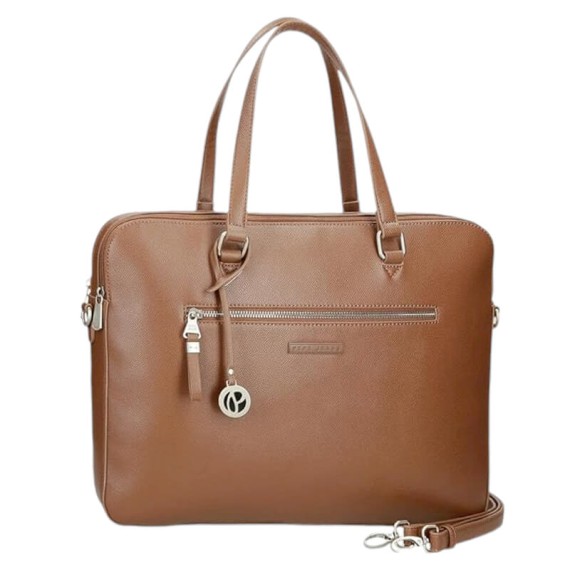 Pasta para Computador 15.6” 2C Adap. PEPE JEANS Elia Castanha | Ref. 186.7946032