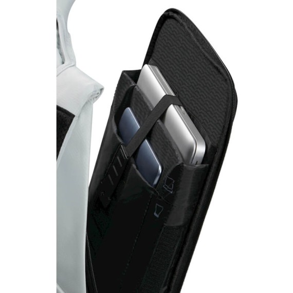 SAMSONITE Mochila Anti-Roubo para Portátil 15.6 Securipak 2.0 Cool Cinza/Melão | Ref. 92KO800514