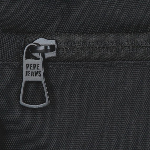 Bolsa de Tiracolo para Tablet PEPE JEANS Stratford Preta | Ref. 186.7045644