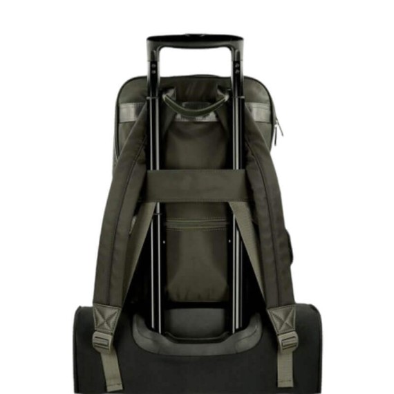 Mochila para Computador 15” Adapt. PEPE JEANS Christine Verde Escuro | Ref. 186.7092442