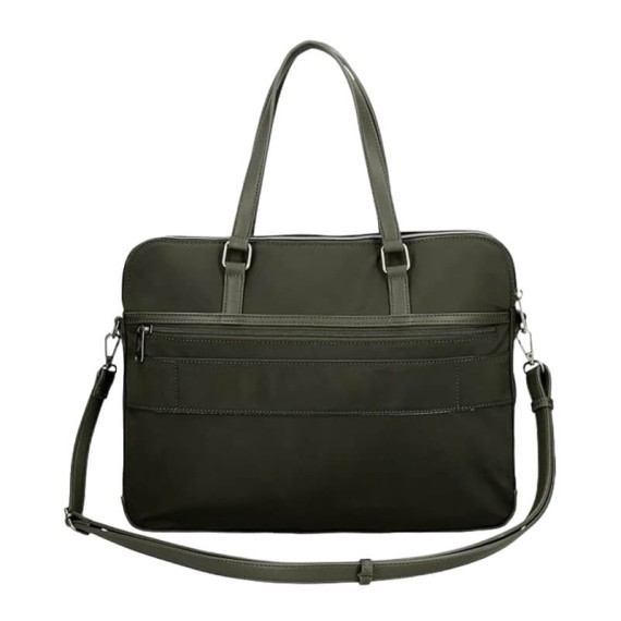 Pasta para Computador 15.6” 2C Adapt. PEPE JEANS Christine Verde Escuro | Ref. 186.7096042