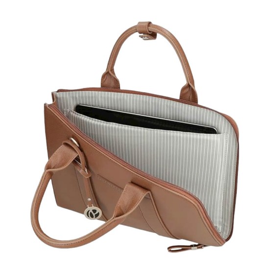 Pasta Porta-Documentos PEPE JEANS Elia Castanha | Ref. 186.7946132