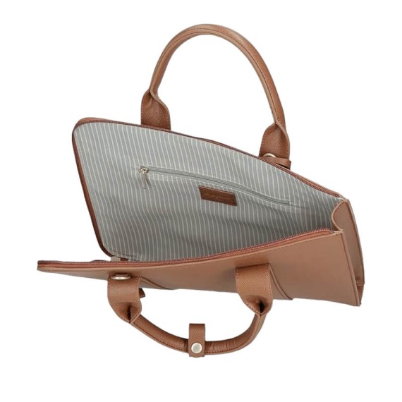 Pasta Porta-Documentos PEPE JEANS Elia Castanha | Ref. 186.7946132