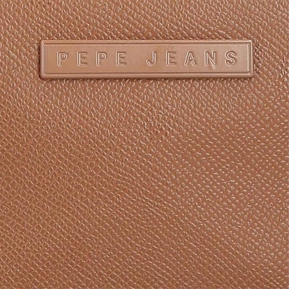 Pasta Porta-Documentos PEPE JEANS Elia Castanha | Ref. 186.7946132