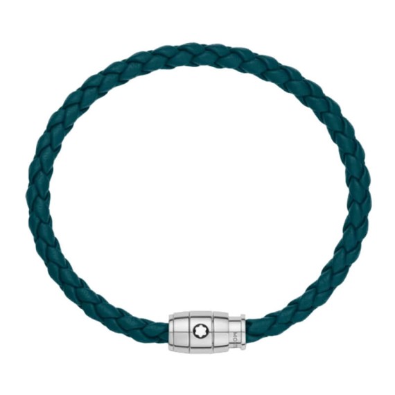 Pulseira MONTBLANC Meisterstück 3 Rings Colection 63mm Cyprus Blue | Ref. 238.134068
