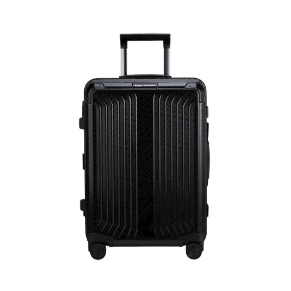 SAMSONITE Mala de Cabine / Trolley 55cm 4R Lite-Box Alu Boss Preta | Ref. 92KO300128
