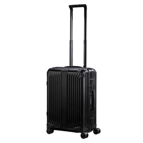 SAMSONITE Mala de Cabine / Trolley 55cm 4R Lite-Box Alu Boss Preta | Ref. 92KO300128