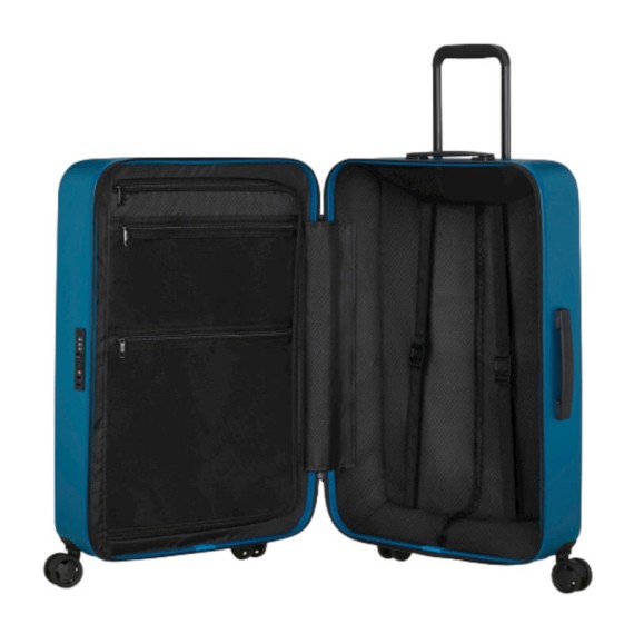 SAMSONITE Mala de Viagem / Trolley Grande 75cm 4R Quadrix Azul | Ref. 92KG700311