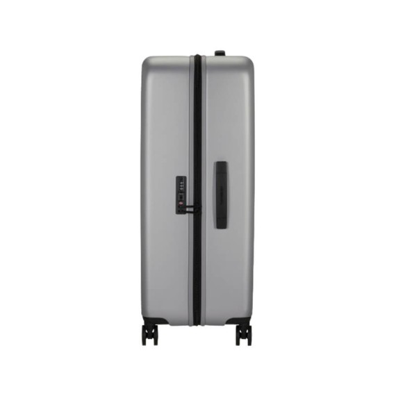 SAMSONITE Mala de Viagem / Trolley Grande 75cm 4R Quadrix Prateada | Ref. 92KG700325