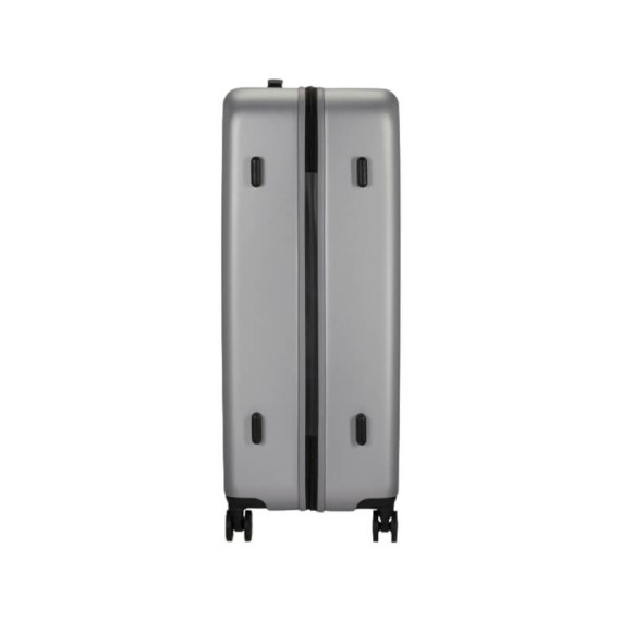 SAMSONITE Mala de Viagem / Trolley Grande 75cm 4R Quadrix Prateada | Ref. 92KG700325