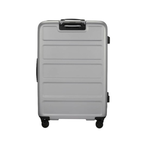 SAMSONITE Mala de Viagem / Trolley Grande 75cm 4R Quadrix Prateada | Ref. 92KG700325