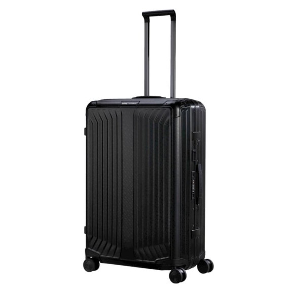 SAMSONITE Mala de Viagem / Trolley Grande 76cm 4R Lite-Box Alu Boss Preta | Ref. 92KO300328