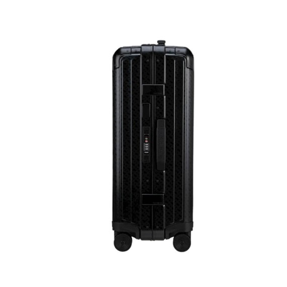 SAMSONITE Mala de Viagem / Trolley Médio 69cm 4R Lite-Box Alu Boss Preta | Ref. 92KO300228