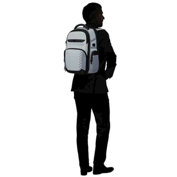 SAMSONITE Mochila para Portátil 15.6” Exp. Pro-Dlx 6 Cinza/Melão Metálico | Ref. 92KM202114