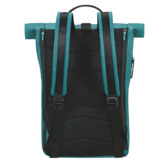 SAMSONITE Mochila Rolltop para Portátil 15.6” Coatify Biz Azul/Laranja | Ref. 92KP500421