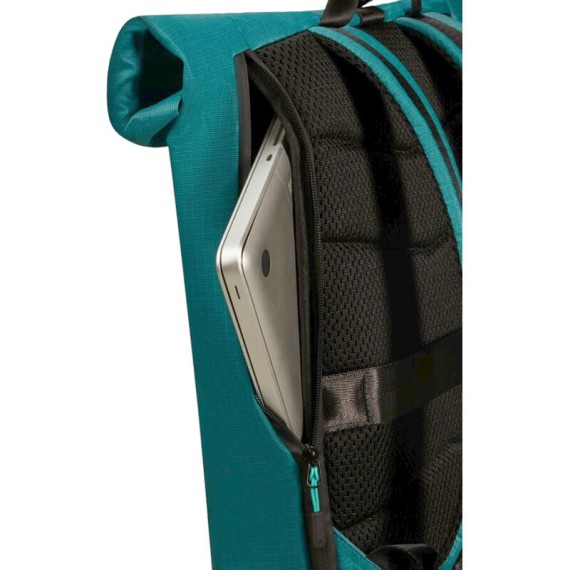 SAMSONITE Mochila Rolltop para Portátil 15.6” Coatify Biz Azul/Laranja | Ref. 92KP500421