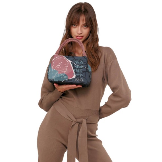 ANEKKE Saco de Almoço Térmico Heartbeat Azul Escuro | Ref. 280.39474-102