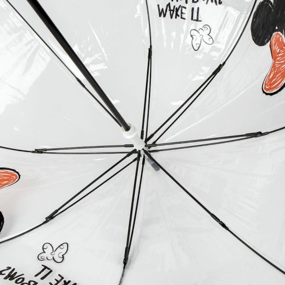 Guarda-Chuva de Cúpula Manual Adulto 60/8 MINNIE Transparente | Ref. 319.2400000813