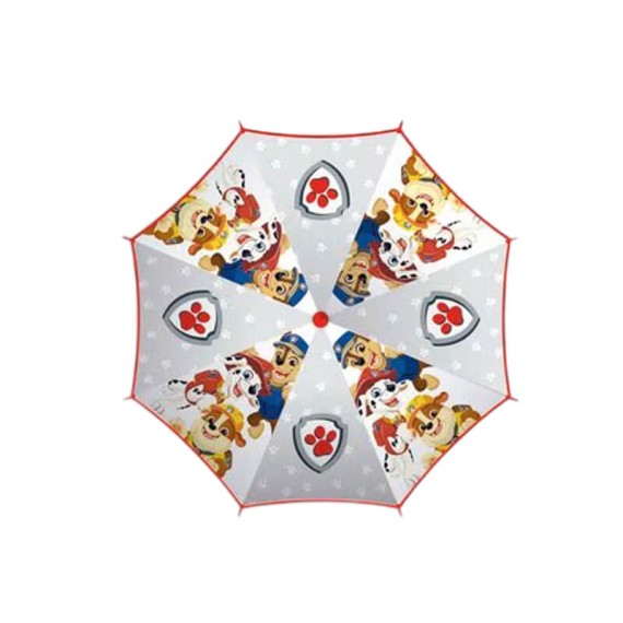 Guarda-Chuvas Comprido Manual 48/8 74cm PAW PATROL Vermelho | Ref. 319.PW16565V