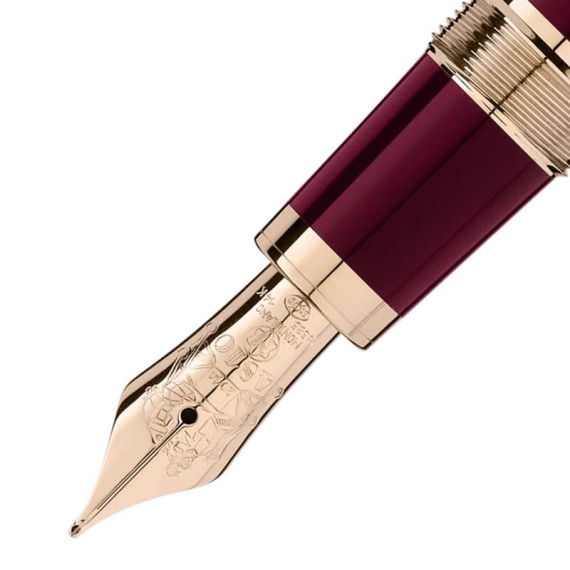 Caneta-tinteiro MONTBLANC (M) John F. Kennedy Special Edition Burgundy | Ref. 238.132124