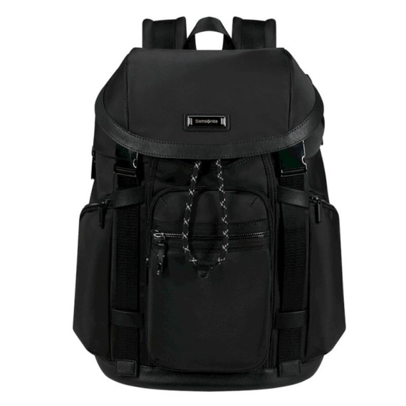 SAMSONITE Mochila para Portátil 15.6” c/ Aba Relyon Preta | Ref. 92KP800309 SAMSONITE Mochila para Portátil 15.6” c/ Aba Relyon Preta | Ref. 92KP800309