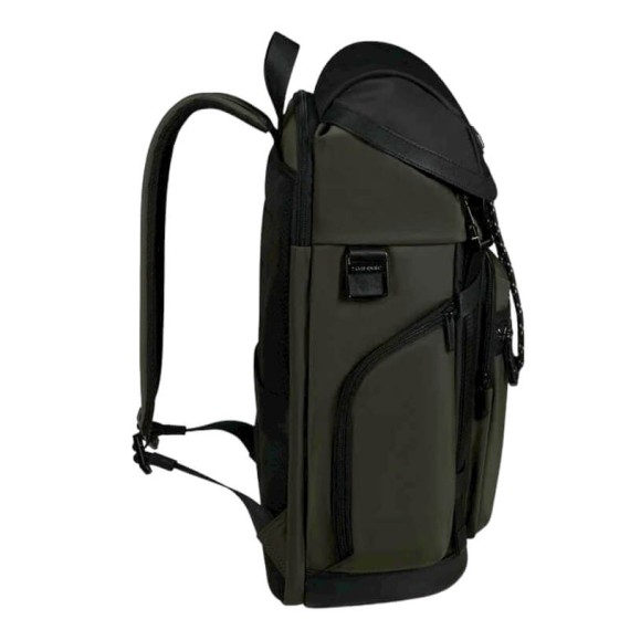 SAMSONITE Mochila para Portátil 15.6” c/ Aba Relyon Verde | Ref. 92KP800304