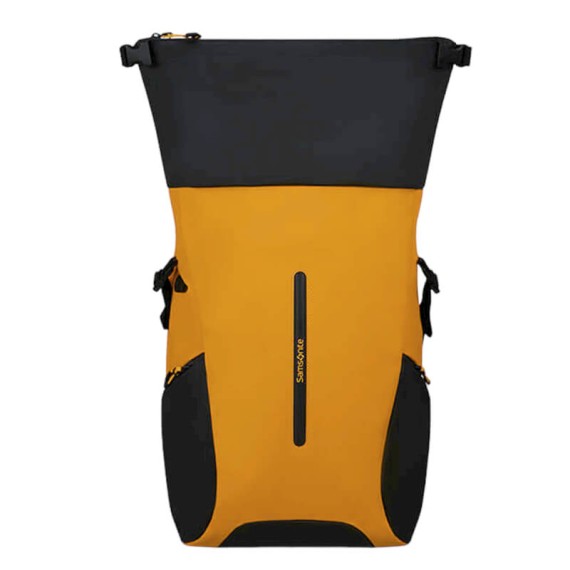 SAMSONITE Mochila para Portátil 17.3” Rolltop Ecodiver Amarela | Ref. 92KH702206