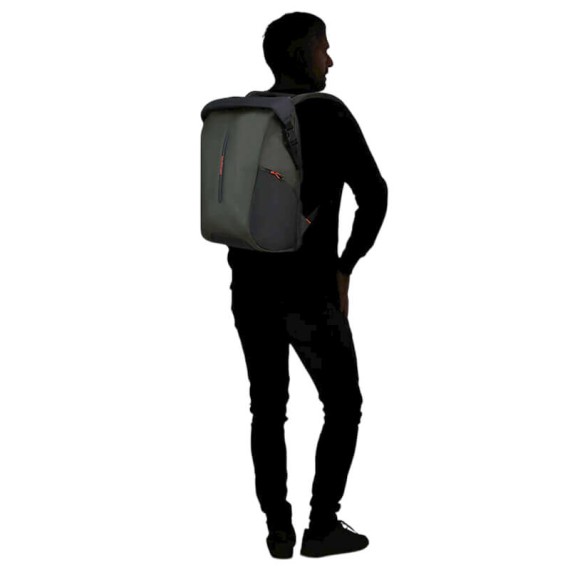 SAMSONITE Mochila para Portátil 17.3” Rolltop Ecodiver Verde Tropa | Ref. 92KH702214