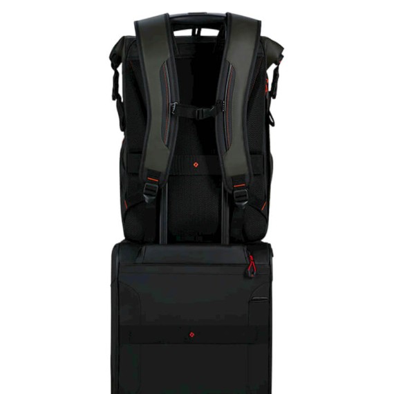 SAMSONITE Mochila para Portátil 17.3” Rolltop Ecodiver Verde Tropa | Ref. 92KH702214