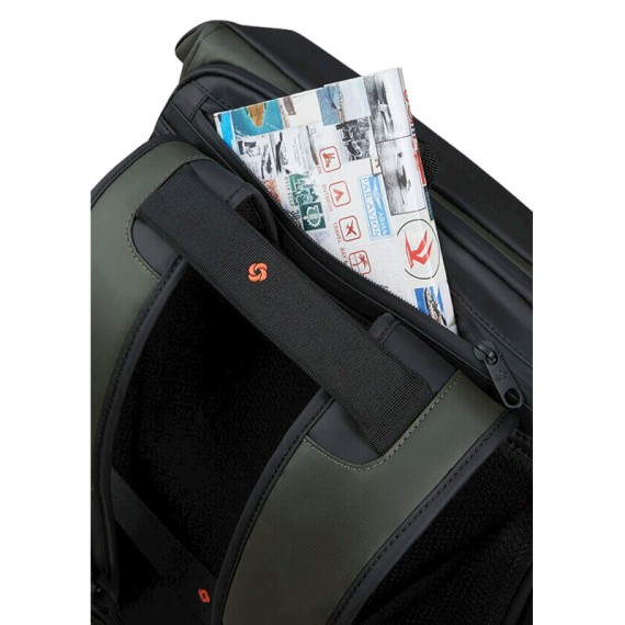 SAMSONITE Mochila para Portátil 17.3” Rolltop Ecodiver Verde Tropa | Ref. 92KH702214
