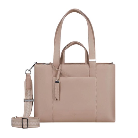 SAMSONITE Pasta para Portátil 14.1” de Senhora Brightbeyond Bege | Ref. 92KO900103 SAMSONITE Pasta para Portátil 14.1” de Senhora Brightbeyond Bege | Ref. 92KO900103