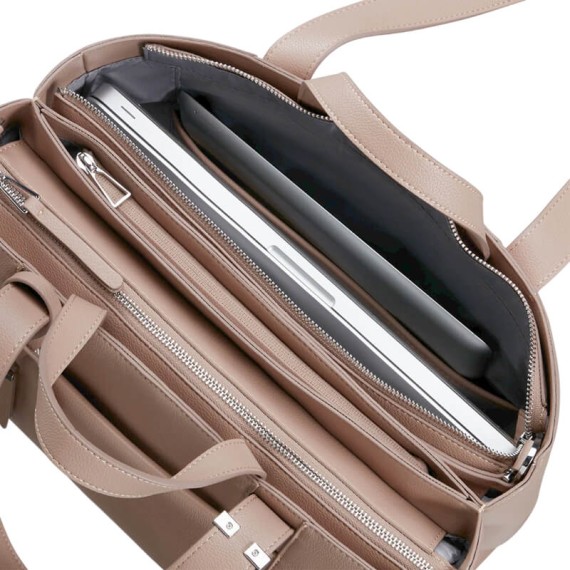 SAMSONITE Pasta para Portátil 14.1” de Senhora Brightbeyond Bege | Ref. 92KO900103 SAMSONITE Pasta para Portátil 14.1” de Senhora Brightbeyond Bege | Ref. 92KO900103