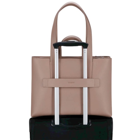 SAMSONITE Pasta para Portátil 14.1” de Senhora Brightbeyond Bege | Ref. 92KO900103 SAMSONITE Pasta para Portátil 14.1” de Senhora Brightbeyond Bege | Ref. 92KO900103