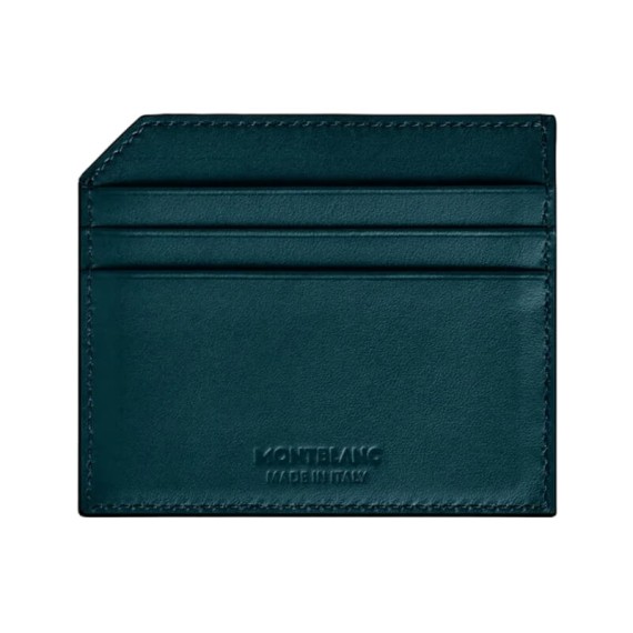 Porta-Cartões 6CC MONTBLANC Meisterstück Selection Soft Dark Pool | Ref. 238.198755