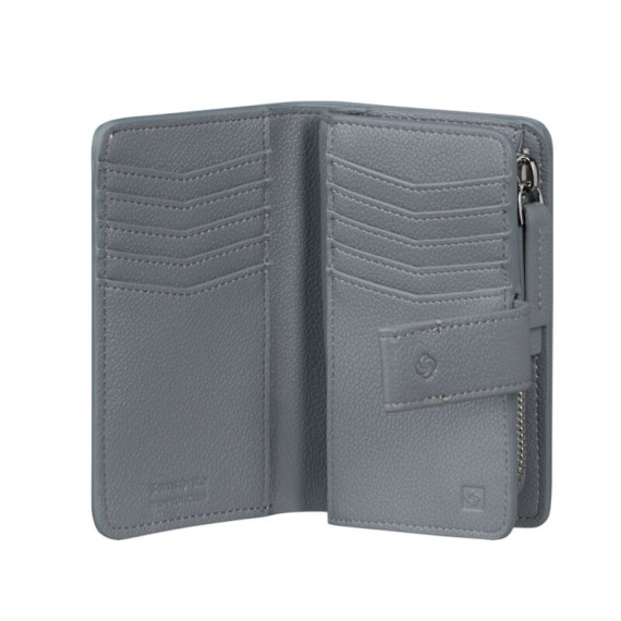 SAMSONITE Carteira de Senhora 10CC Brightbeyond SLG Cinza Fumo | Ref. 92KP436128
