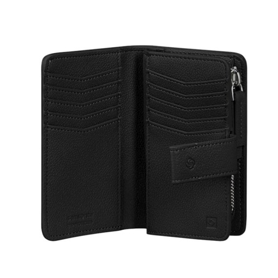 SAMSONITE Carteira de Senhora 10CC Brightbeyond SLG Preta | Ref. 92KP436109