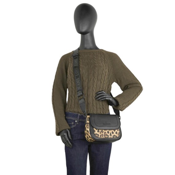 Bolsa de Tiracolo c/ Pala LOIS Eugene Preta | Ref. 237.32538501