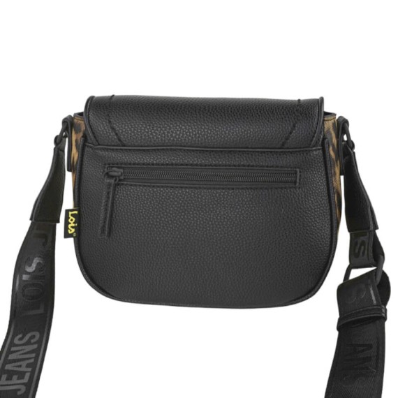Bolsa de Tiracolo c/ Pala LOIS Eugene Preta | Ref. 237.32538501