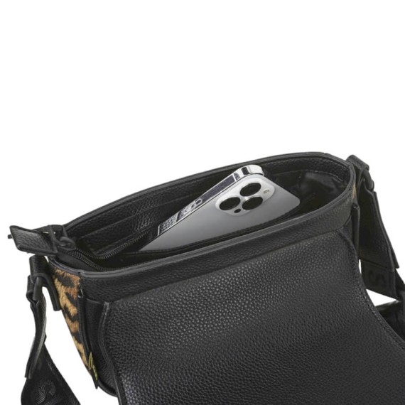 Bolsa de Tiracolo c/ Pala LOIS Eugene Preta | Ref. 237.32538501