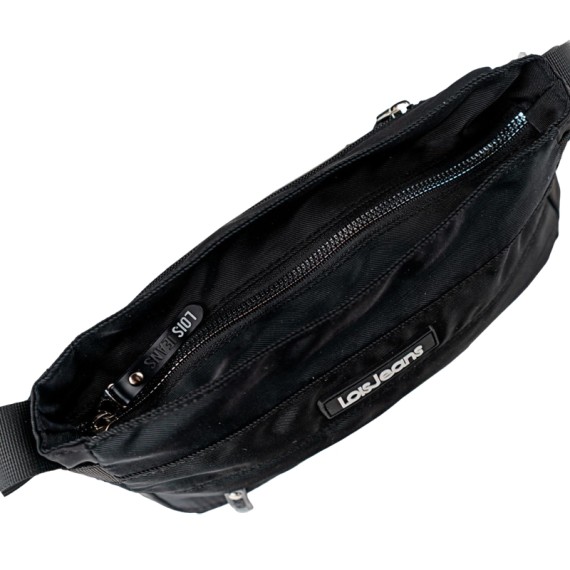 Bolsa de Tiracolo com Bolsos LOIS Ellen Preta | Ref. 237.32445701