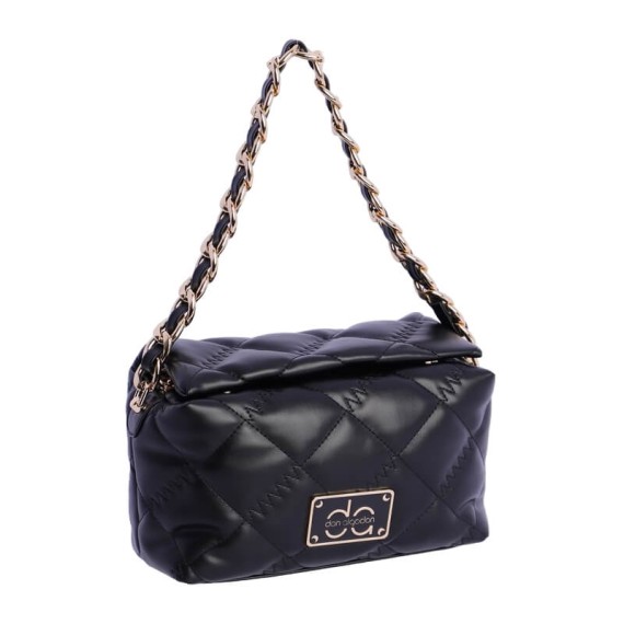 Bolsa de Tiracolo DON ALGODON Livorno Preta | Ref. 278.0QI7828001