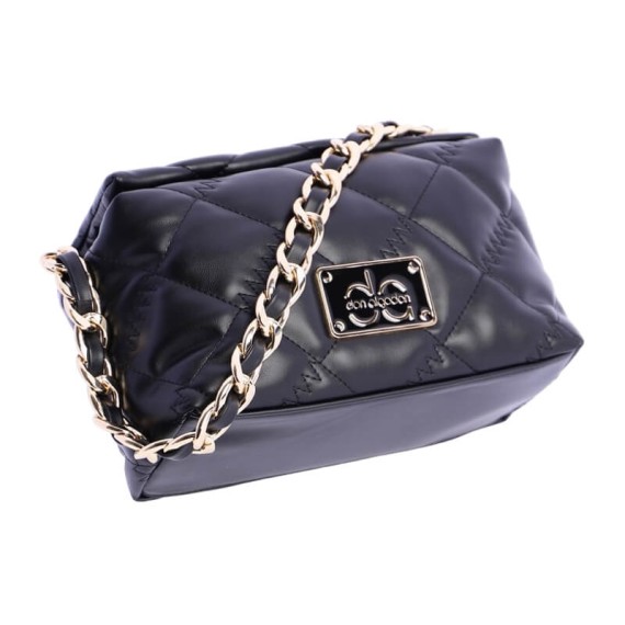 Bolsa de Tiracolo DON ALGODON Livorno Preta | Ref. 278.0QI7828001