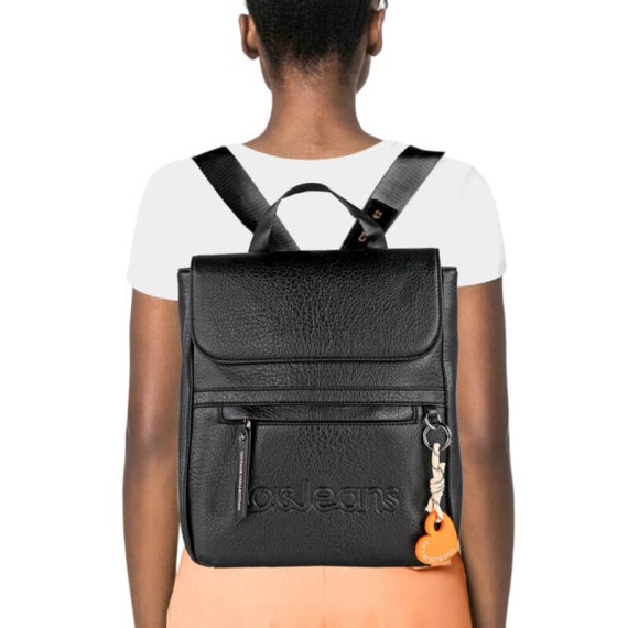 Mochila de Senhora Casual LOIS Camden Preta | Ref. 237.32469901