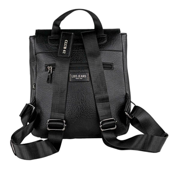Mochila de Senhora Casual LOIS Camden Preta | Ref. 237.32469901