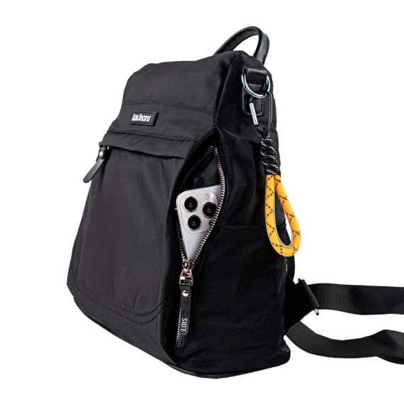 Mochila Multifuncional Anti-Roubo LOIS Ellen Preta | Ref. 237.32447701