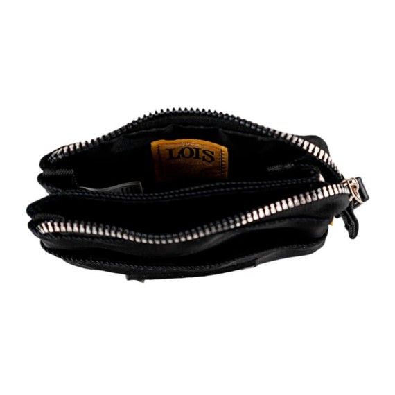 Porta-Moedas/Cartões LOIS Ellen Preta | Ref. 237.32441801