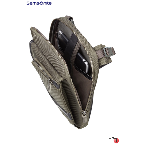 Samsonite Bolsa Tablet Slingpack 9.7'' 2 em 1 Azeitona/Preto GT Supreme, 2 image