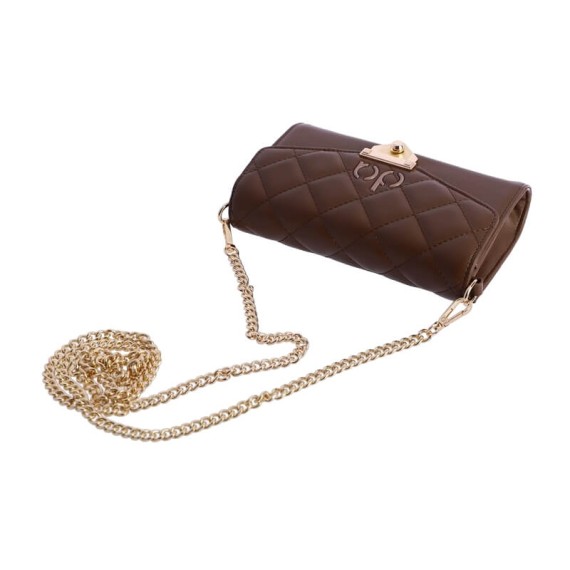 Bolsa / Carteira DON ALGODON Cosenza Castanha | Ref. 278.WQI7819051